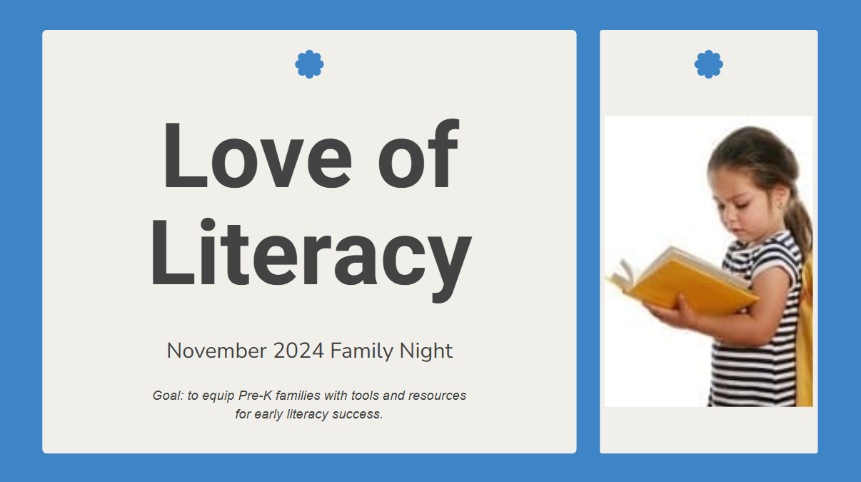 Family Fun Literacy Night